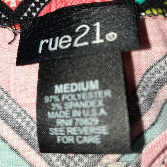 Rue 21 maxi zigzag printed skirt - Picture 6 of 7